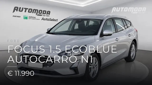 Ford Focus 1.5 ECOBLUE AUTOCARRO N1 2022