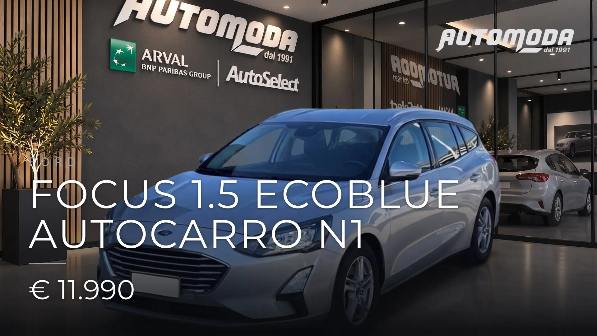 Ford Focus 1.5 ECOBLUE AUTOCARRO N1 2022