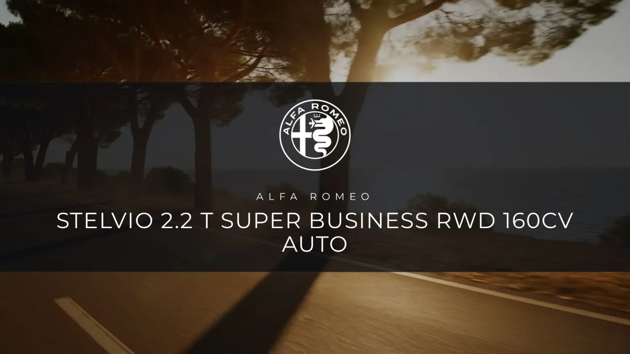 Alfa Romeo Stelvio 2.2 t Super Business rwd 160cv auto 2022