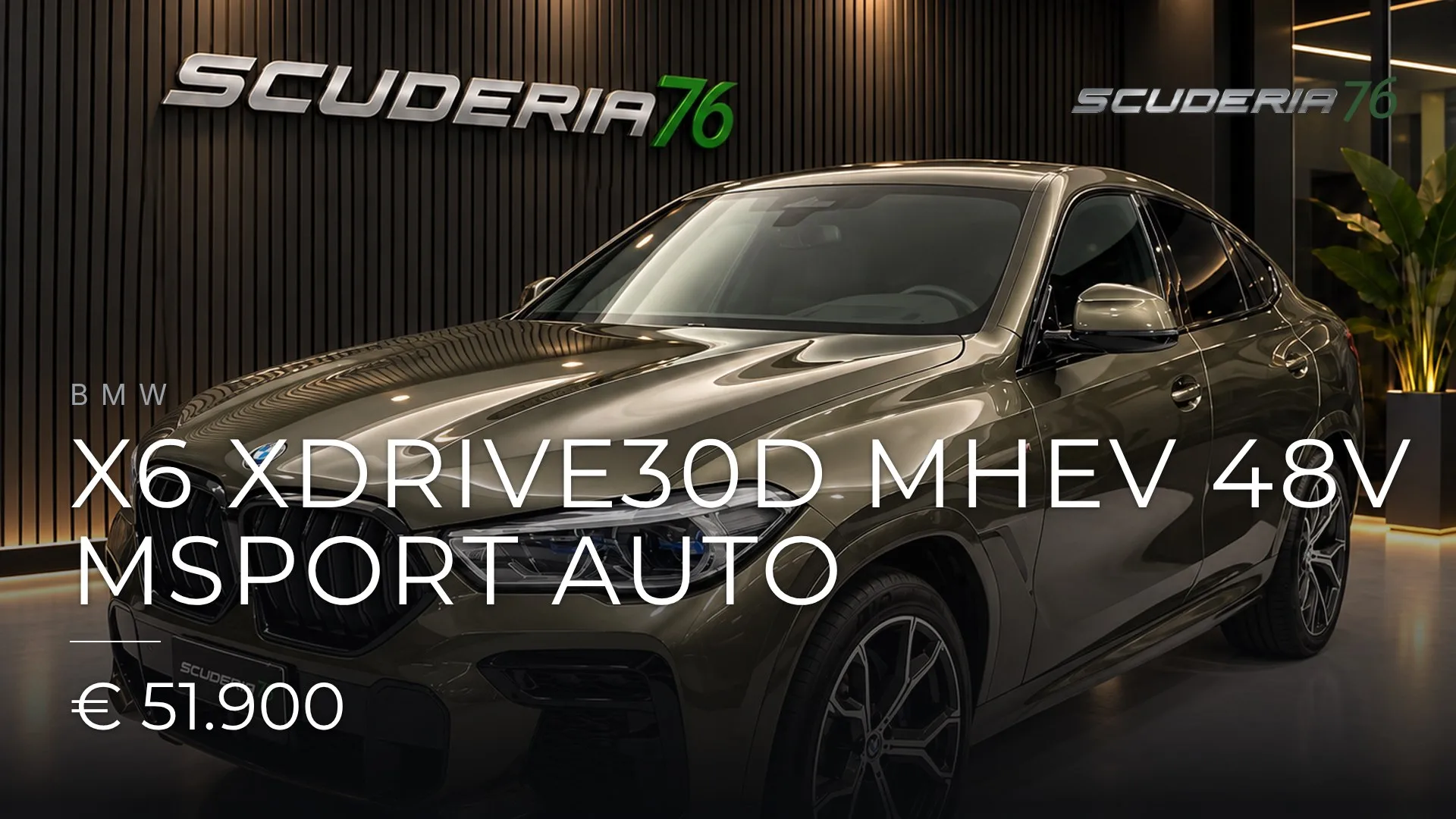 BMW X6 xdrive30d mhev 48V Msport auto 2022