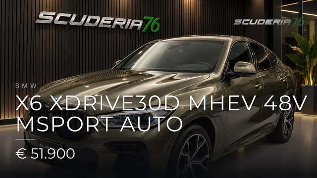 BMW X6 xdrive30d mhev 48V Msport auto 2022