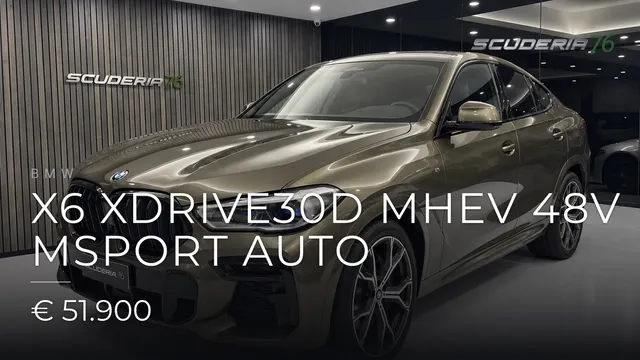 BMW X6 xdrive30d mhev 48V Msport auto 2022