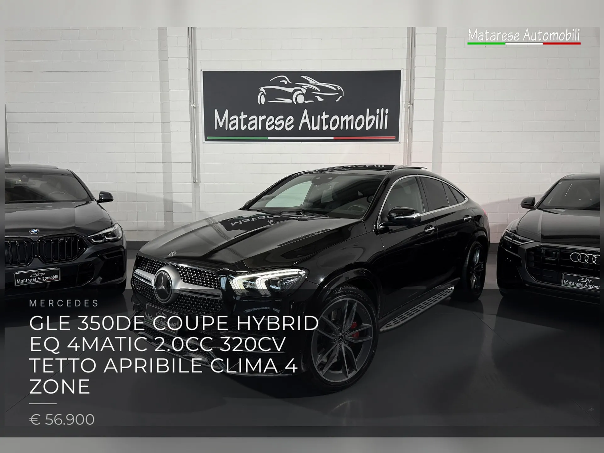 Mercedes GLE 350de Coupe Hybrid EQ 4Matic 2.0CC 320CV Tetto apribile Clima 4 zone 2022
