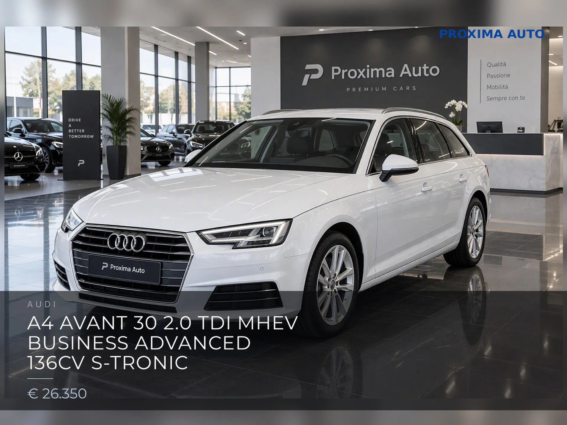 Audi A4 Avant 30 2.0 tdi mhev Business Advanced 136cv s-tronic 2023