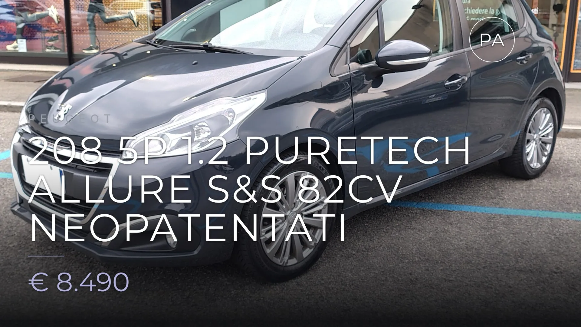 Peugeot 208 5p 1.2 puretech Allure s&s 82cv neopatentati 2018