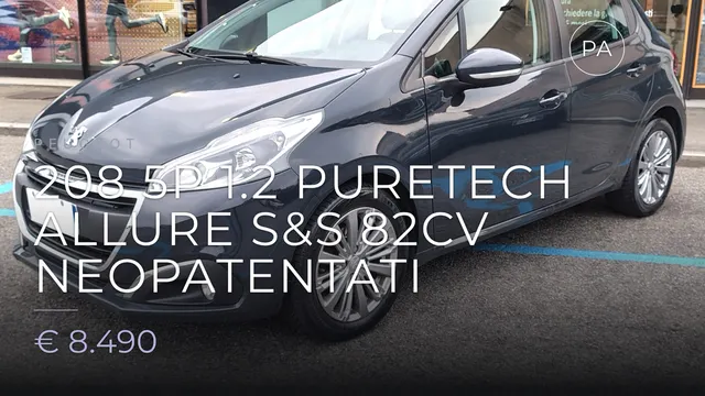 Peugeot 208 5p 1.2 puretech Allure s&s 82cv neopatentati 2018