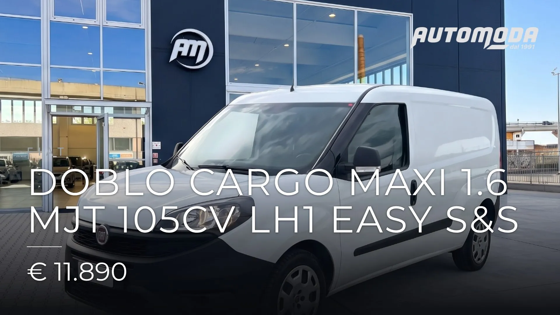 FIAT Doblo cargo maxi 1.6 mjt 105cv LH1 Easy S&S 2020