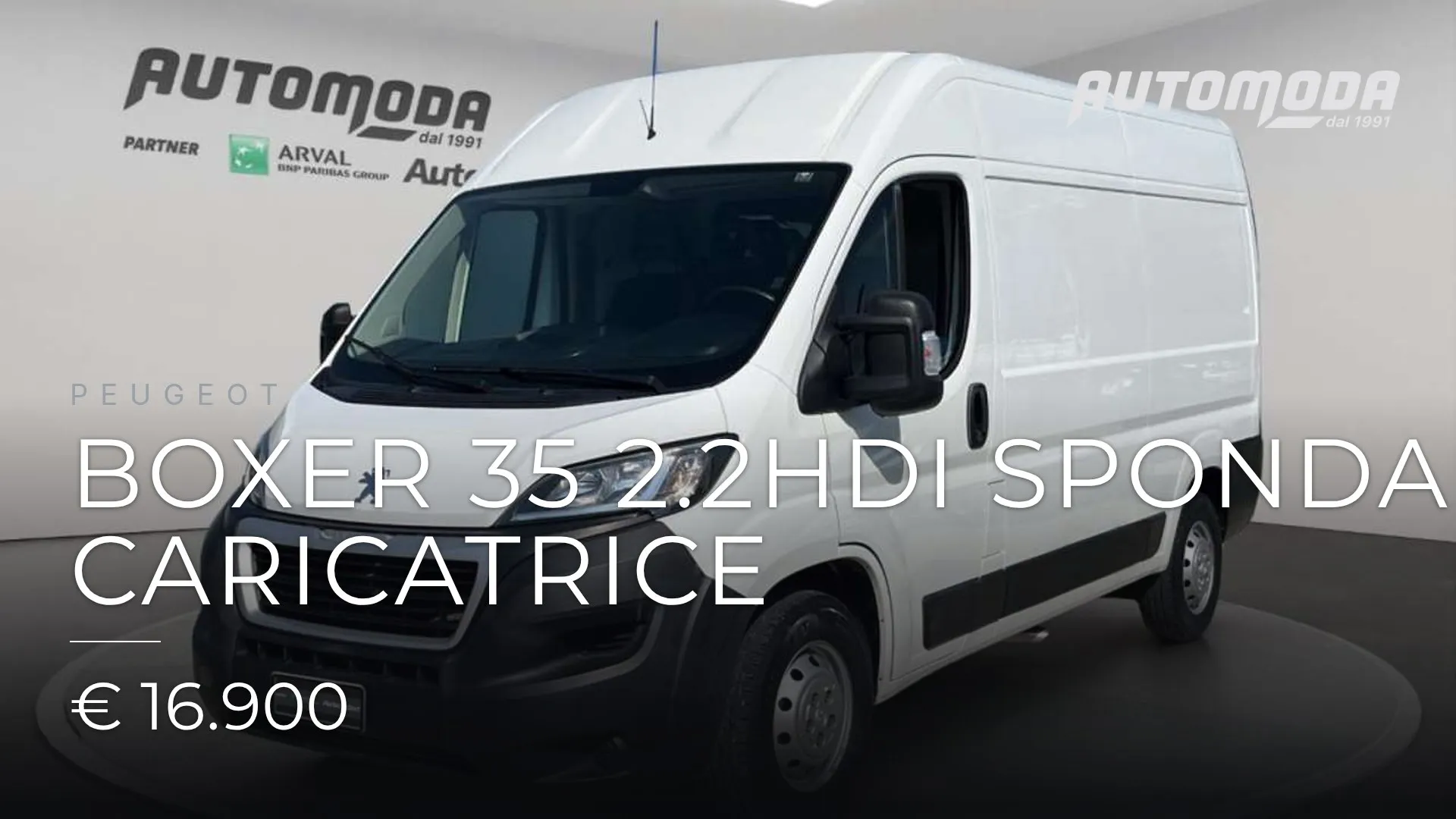 PEUGEOT Boxer 35 2.2HDi SPONDA CARICATRICE 2020