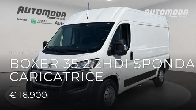 PEUGEOT Boxer 35 2.2HDi SPONDA CARICATRICE 2020