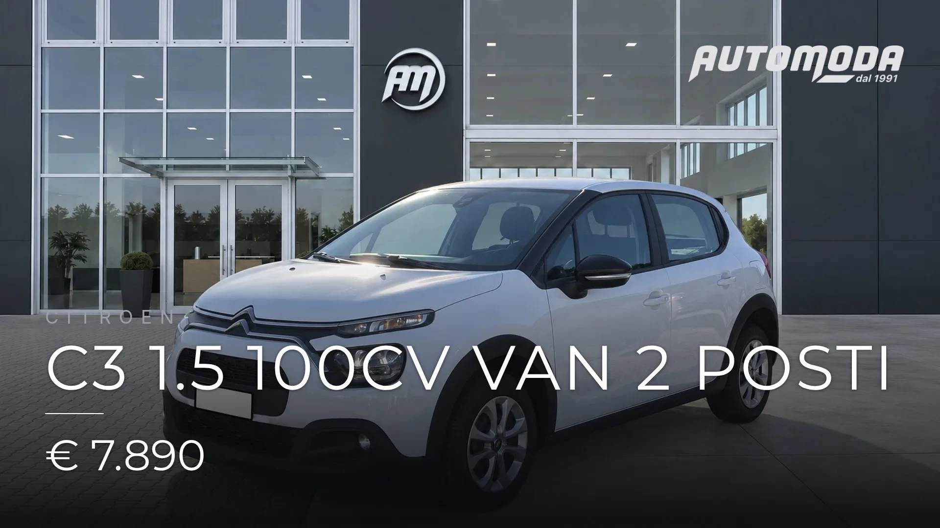 CITROEN C3 1.5 100CV Van 2 Posti 2022