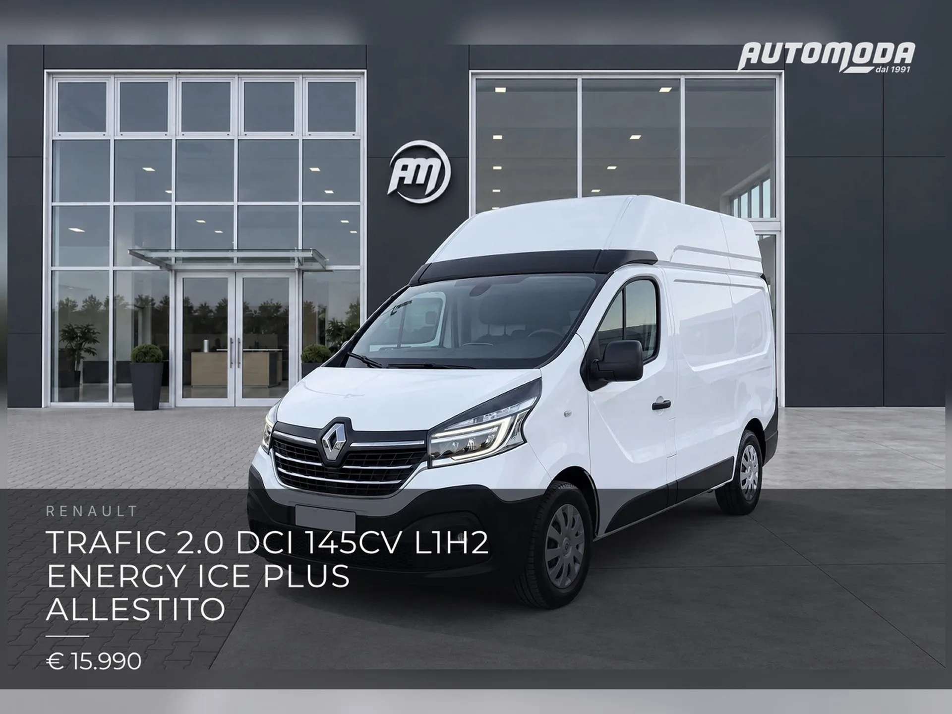 Renault trafic 2.0 dci 145cv L1H2 Energy Ice Plus allestito 2021