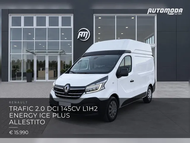 Renault trafic 2.0 dci 145cv L1H2 Energy Ice Plus allestito 2021