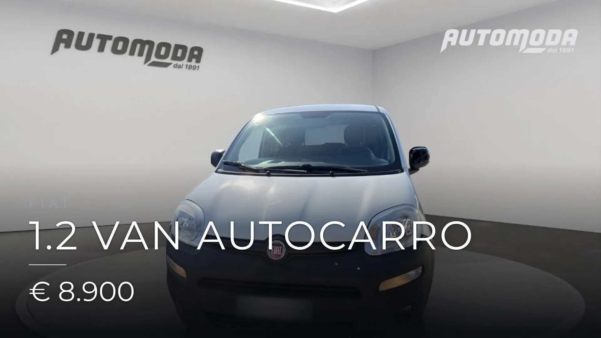 FIAT 1.2 VAN AUTOCARRO 2018