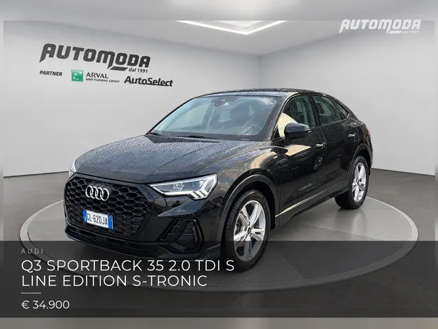 Audi Q3 Sportback 35 2.0 tdi S line edition s-tronic 2022