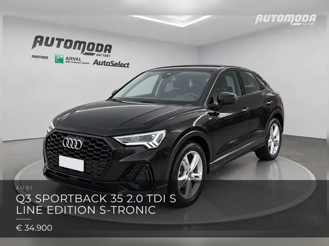 Audi Q3 Sportback 35 2.0 tdi S line edition s-tronic 2022