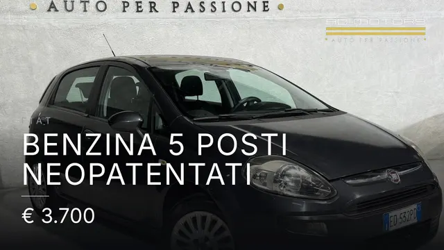 Fiat Benzina 5 posti Neopatentati 2010