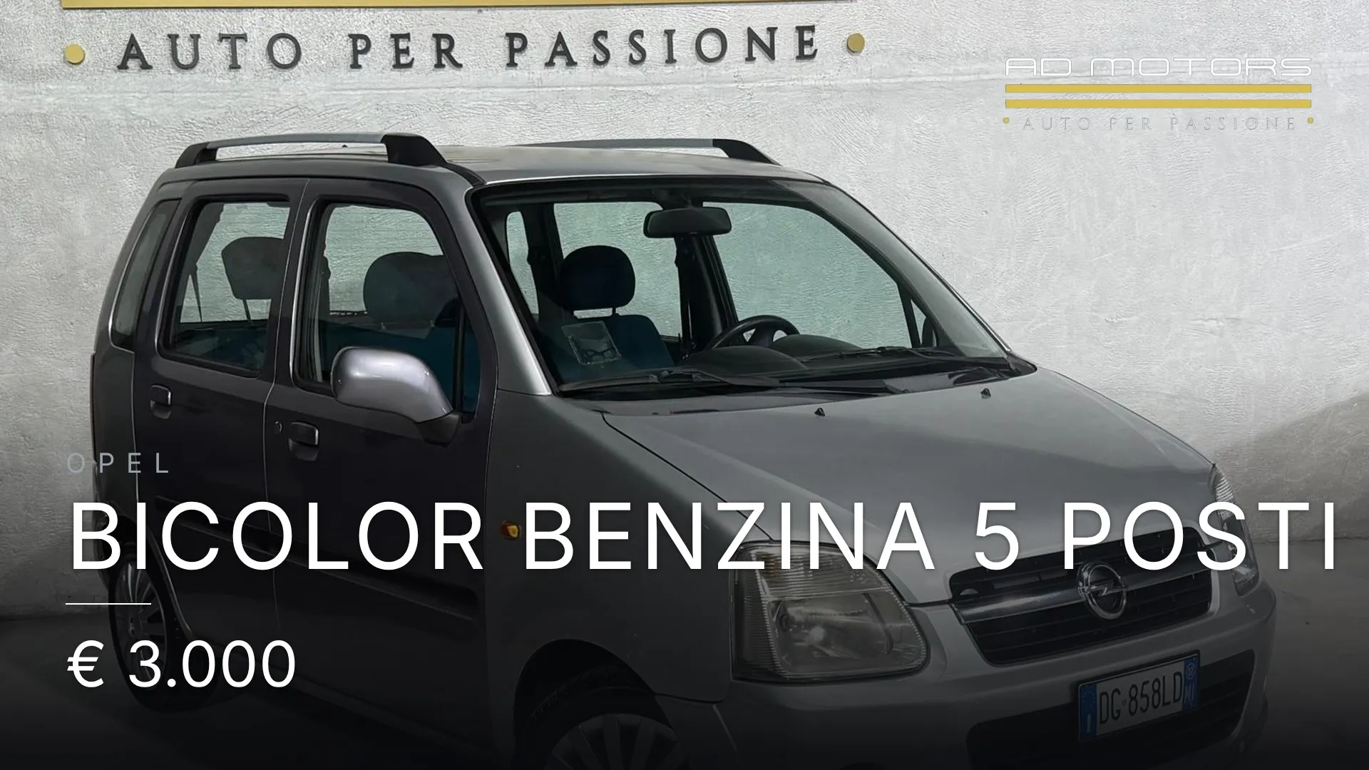 Opel Bicolor Benzina 5 Posti 2007