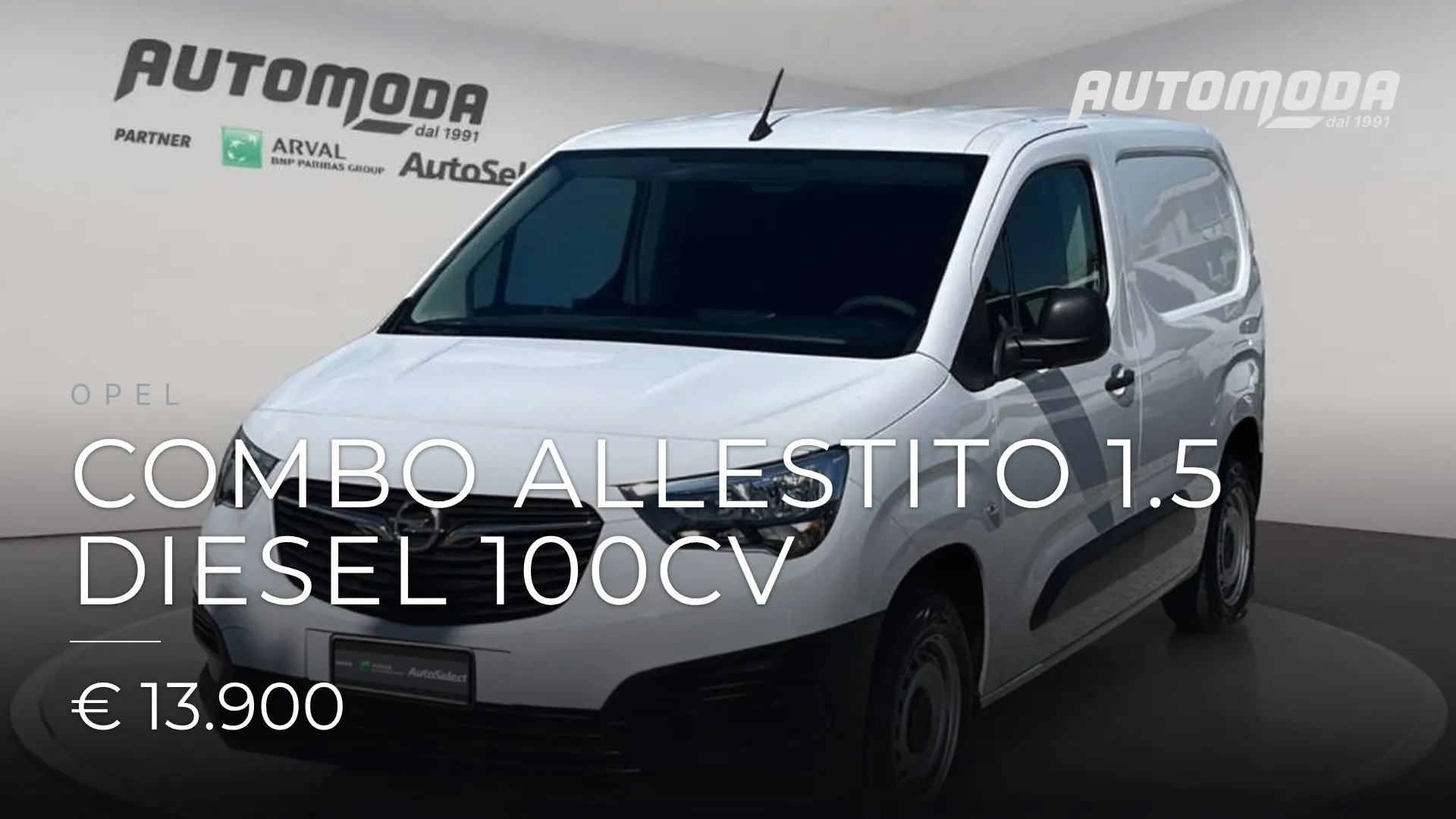 OPEL Combo Allestito 1.5 Diesel 100CV 2023