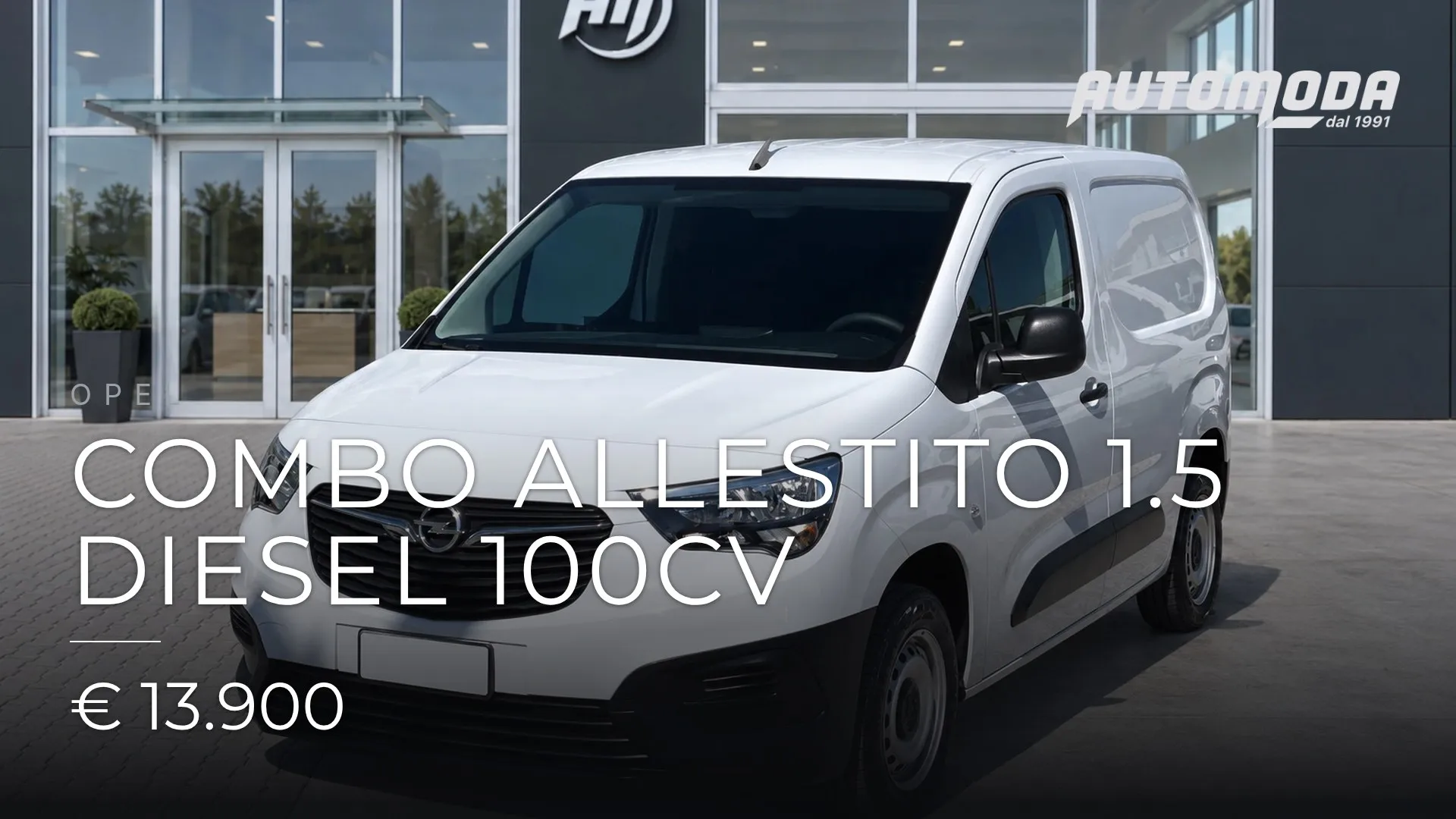 OPEL Combo Allestito 1.5 Diesel 100CV 2023