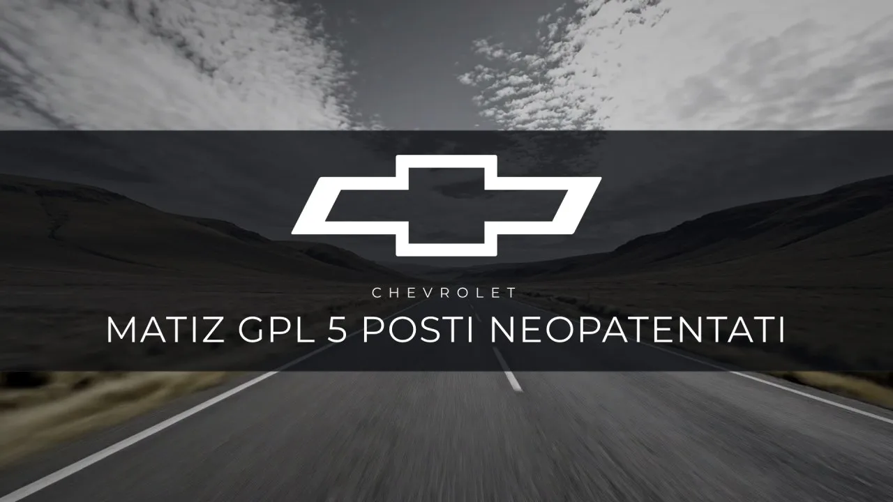 Chevrolet Matiz GPL 5 Posti Neopatentati 2008