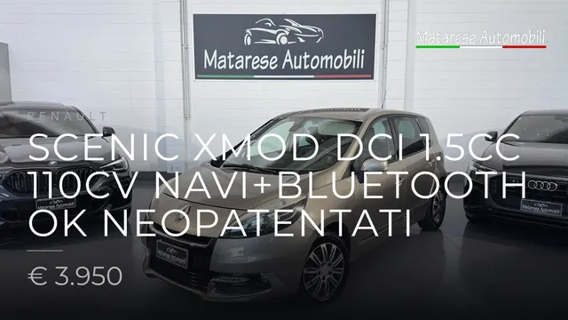 Renault Scenic Xmod DCI 1.5cc 110cv Navi+Bluetooth OK NEOPATENTATI 2013