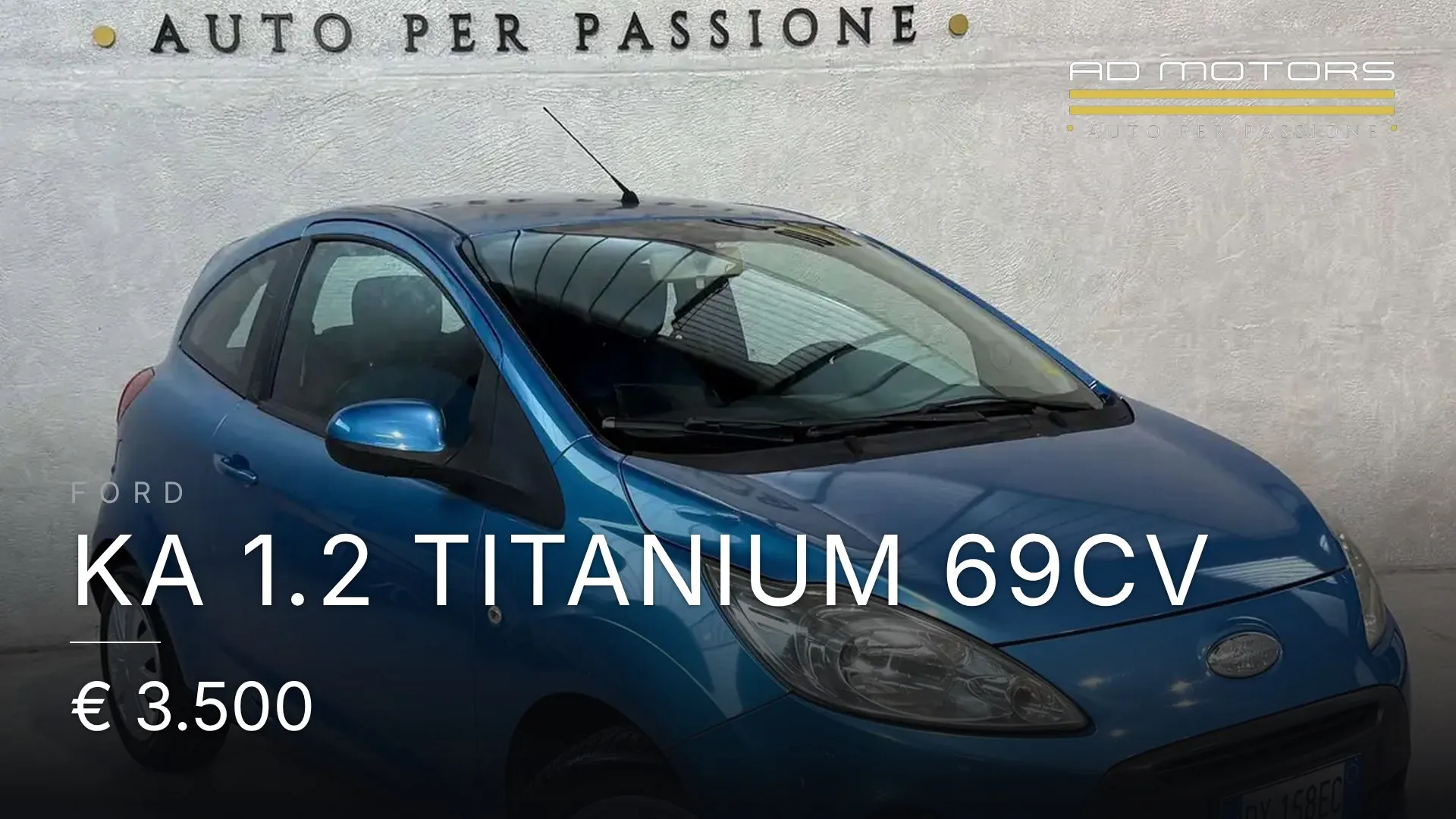 Ford Ka 1.2 Titanium 69cv 2009