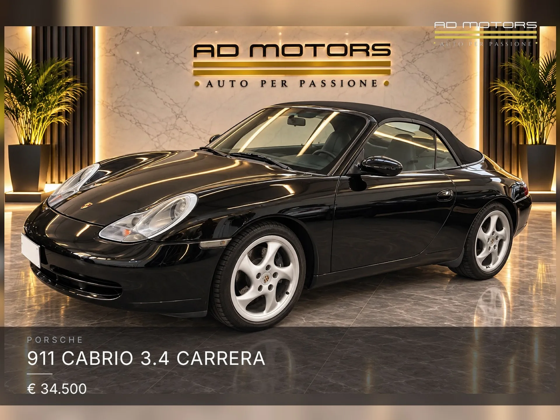 Porsche 911 Cabrio 3.4 Carrera 1999