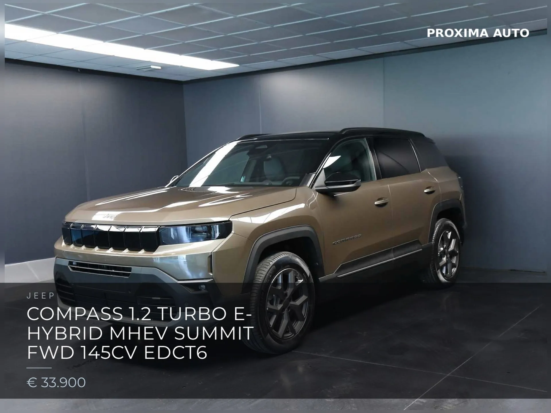 Jeep Compass 1.2 turbo e-hybrid mhev Summit fwd 145cv edct6 2026