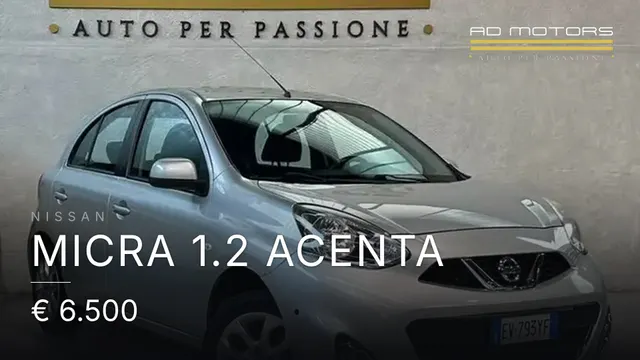 Nissan Micra 1.2 Acenta 2014