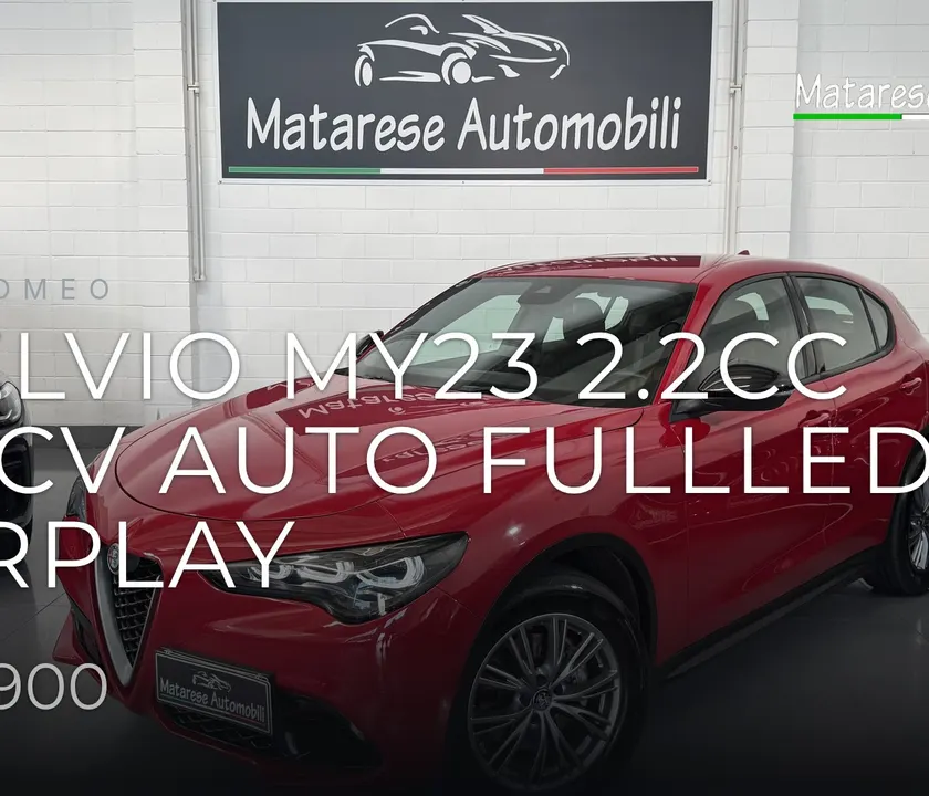 Alfa Romeo Stelvio MY23 2.2cc 160cv Auto FullLed CarPlay 2023