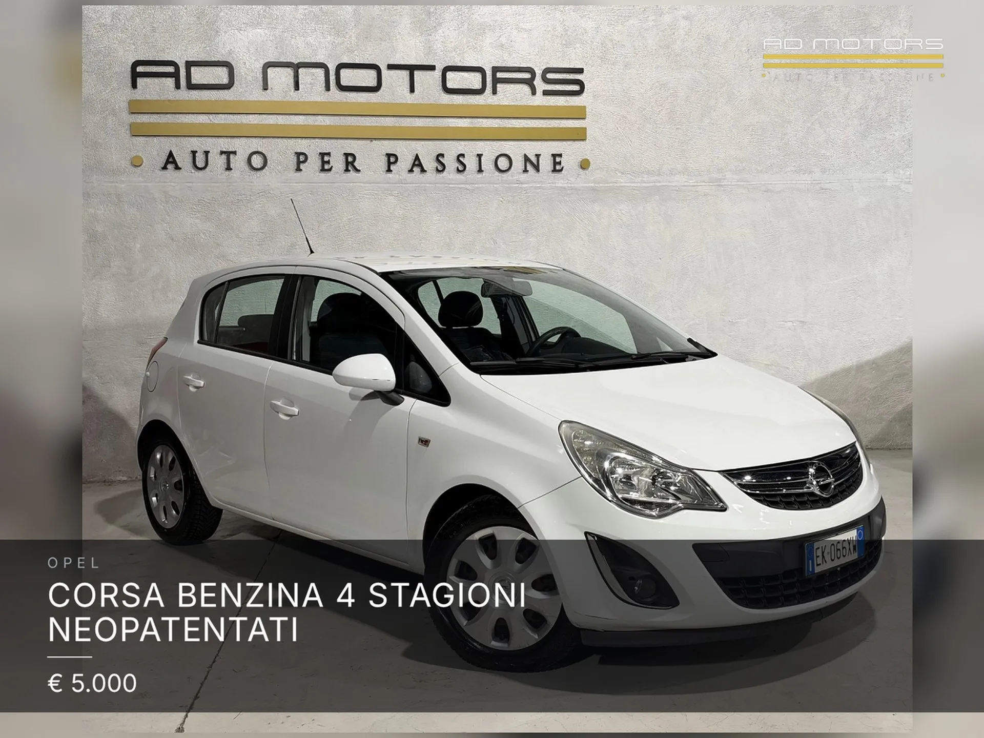 Opel Corsa Benzina 4 Stagioni Neopatentati 2011