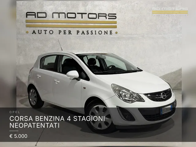 Opel Corsa Benzina 4 Stagioni Neopatentati 2011