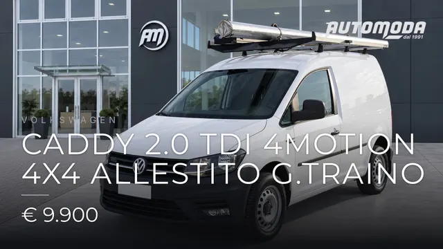 Volkswagen Caddy 2.0 TDI 4MOTION 4X4 ALLESTITO G.TRAINO 2019