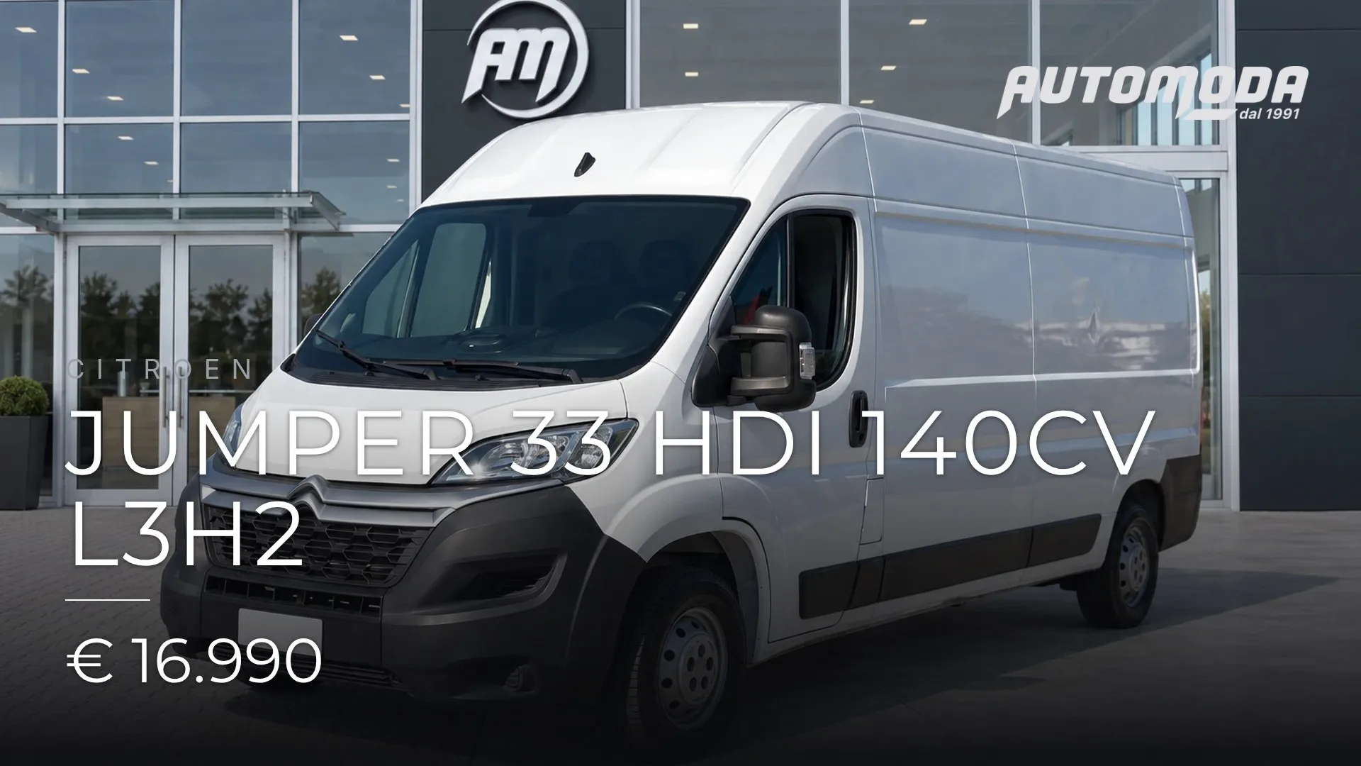 CITROEN Jumper 33 HDi 140CV L3H2 2022