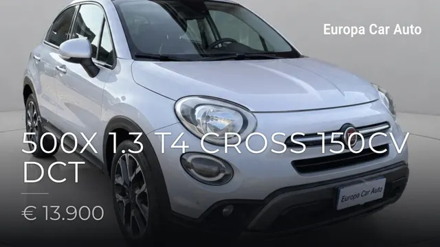 Fiat 500X 1.3 T4 Cross 150cv dct 2022