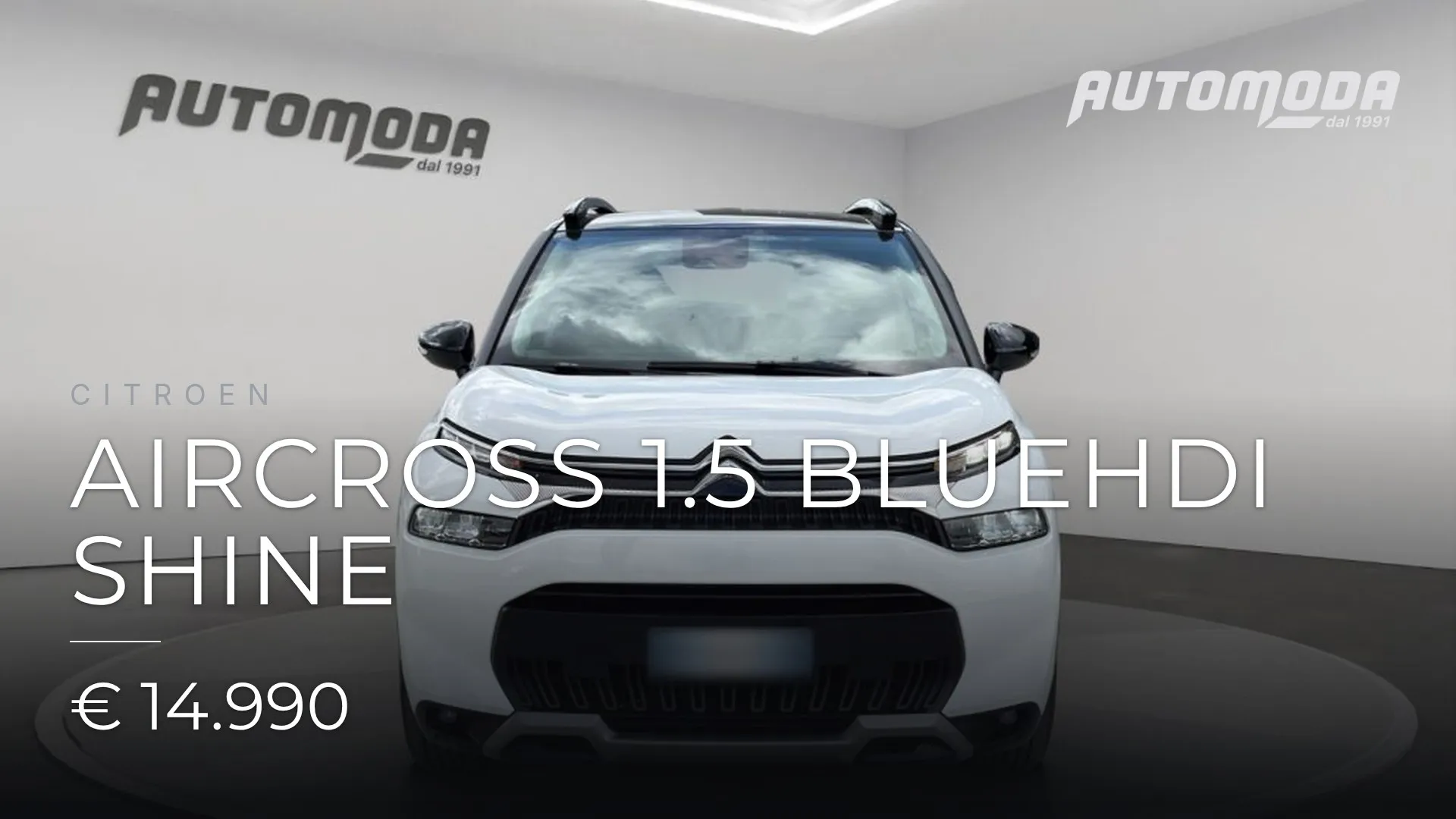 Citroen Aircross 1.5 bluehdi shine 2022
