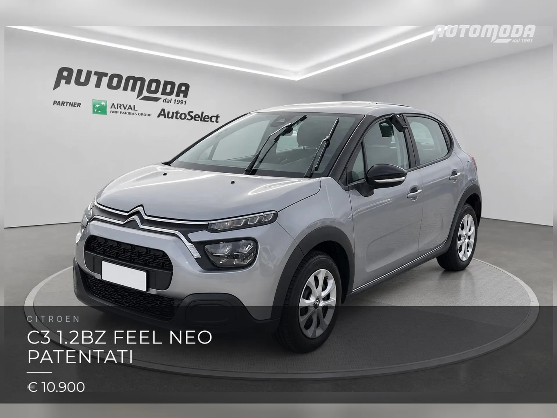 Citroen C3 1.2BZ FEEL NEO PATENTATI 2022