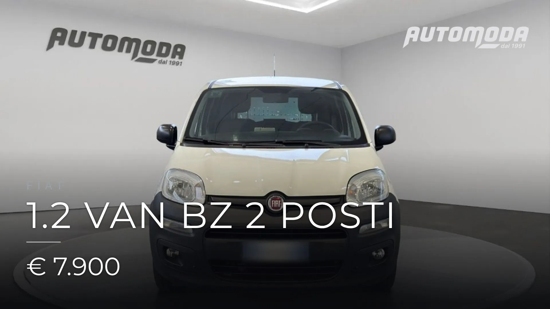 FIAT 1.2 Van BZ 2 posti 2018