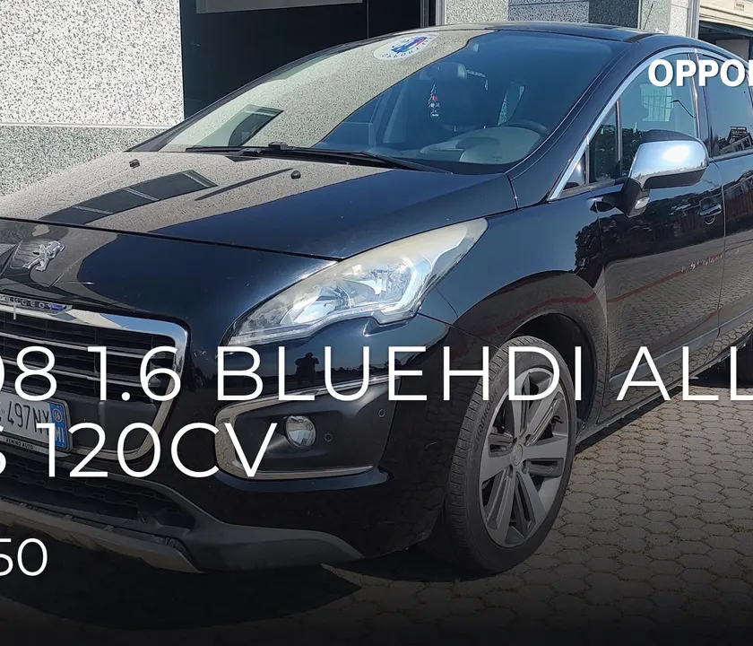 Peugeot 3008 1.6 bluehdi Allure s&s 120cv 2016
