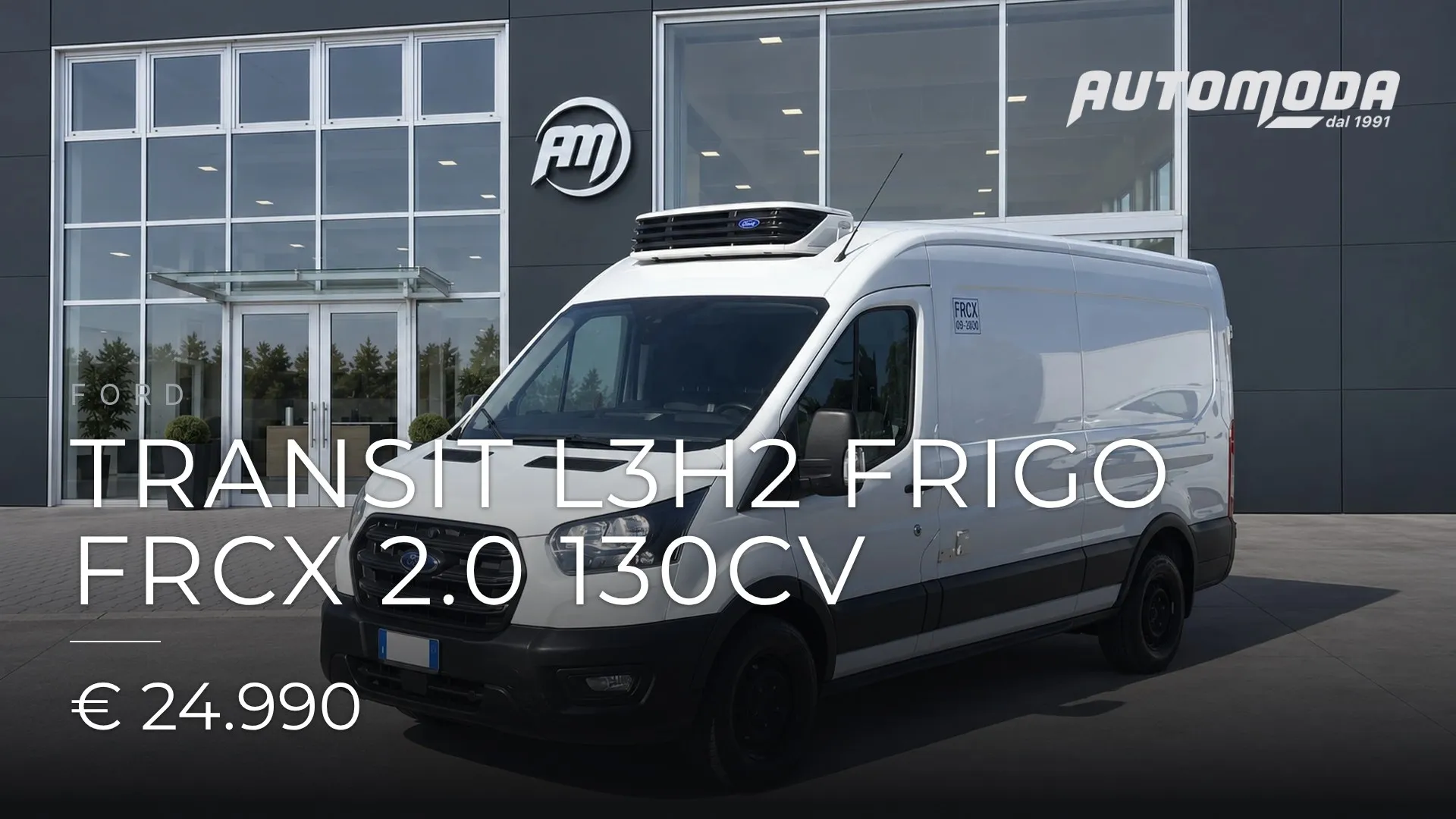 FORD Transit L3H2 FRIGO FRCX 2.0 130CV 2024