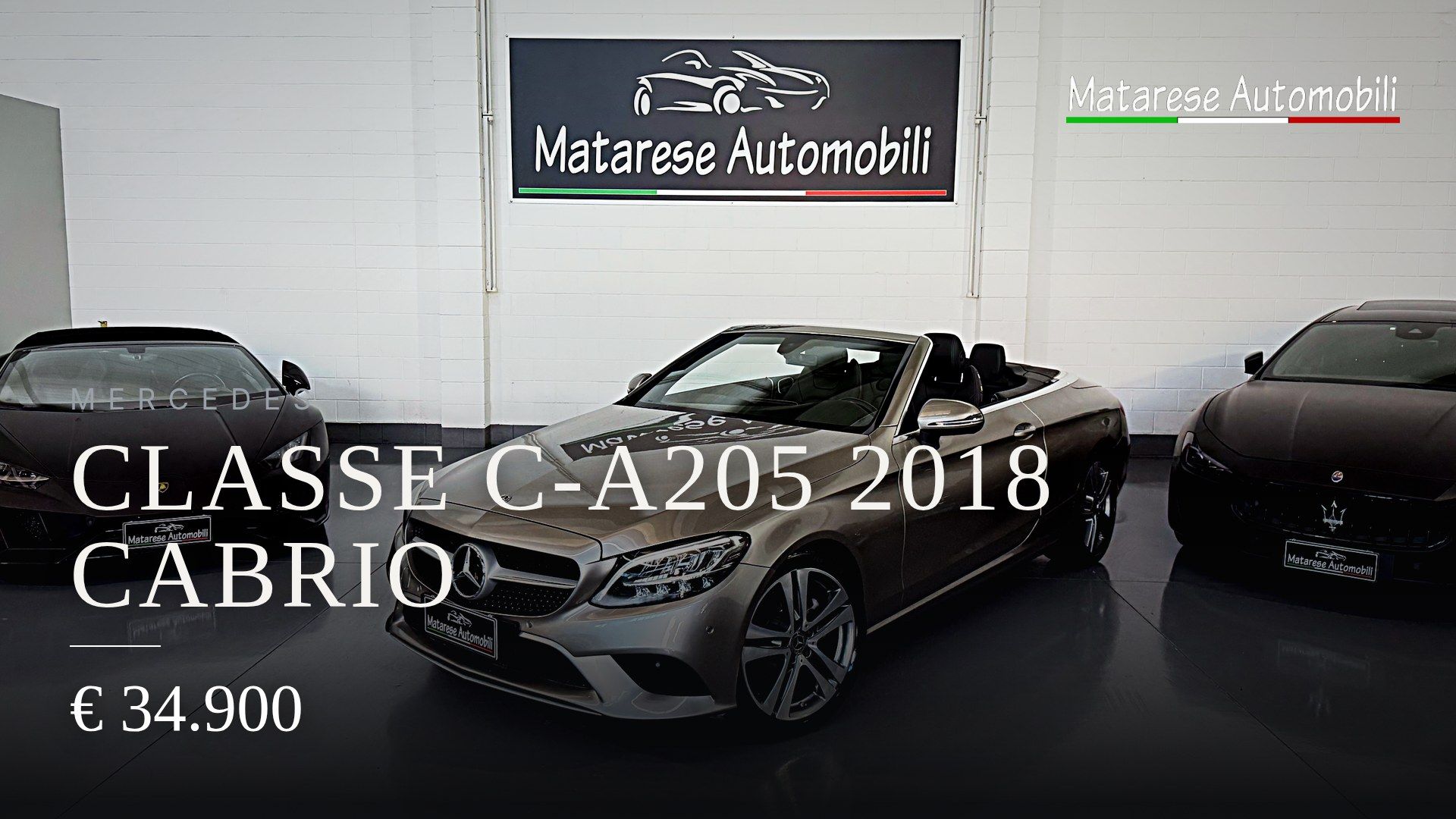 Mercedes Classe C-A205 2018 Cabrio 2020