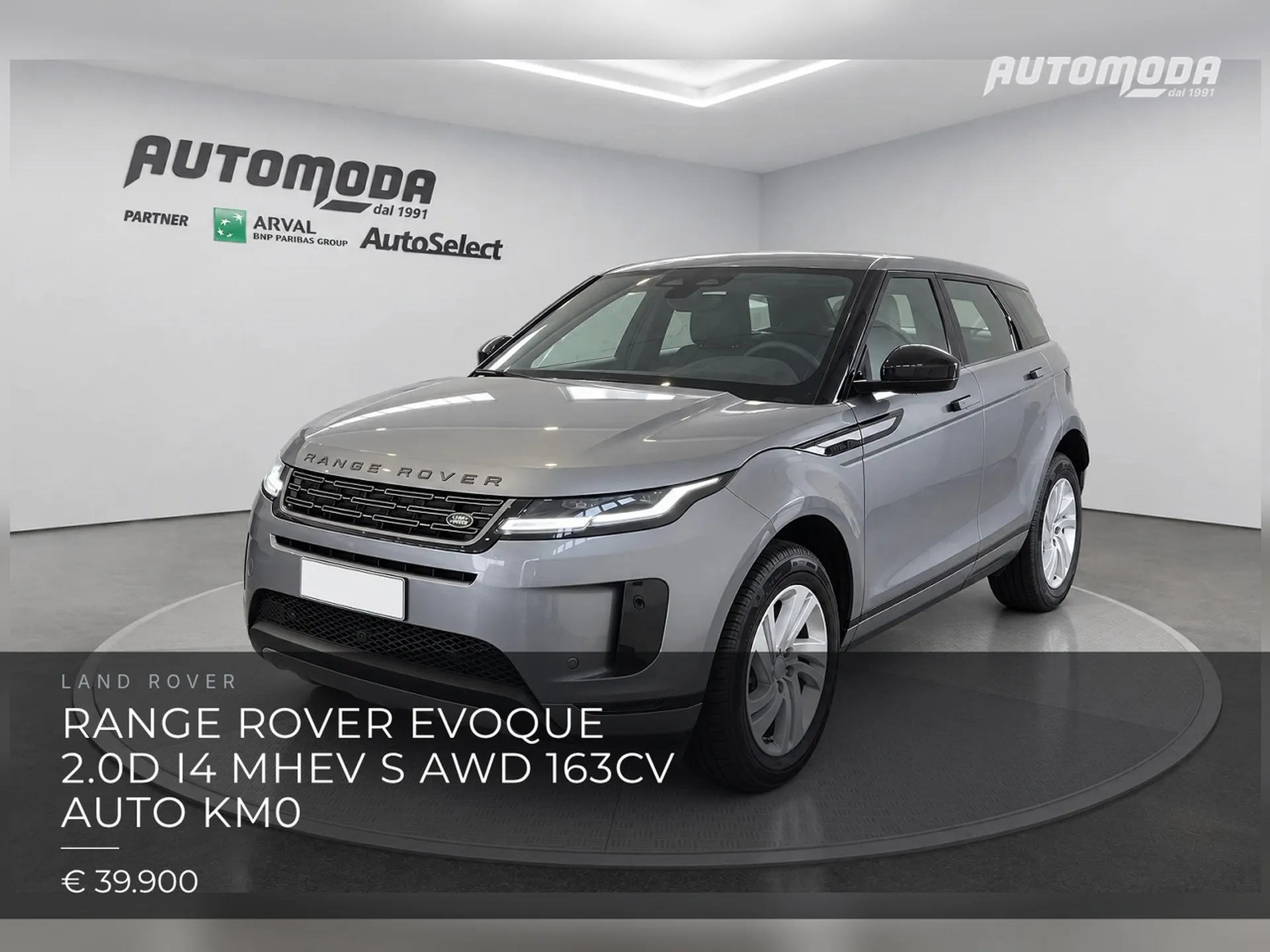 Land Rover Range Rover Evoque 2.0d i4 mhev S awd 163cv auto KM0 2024