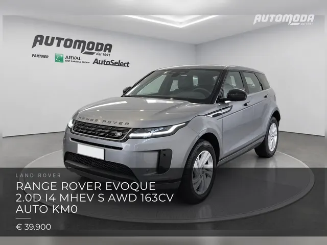 Land Rover Range Rover Evoque 2.0d i4 mhev S awd 163cv auto KM0 2024