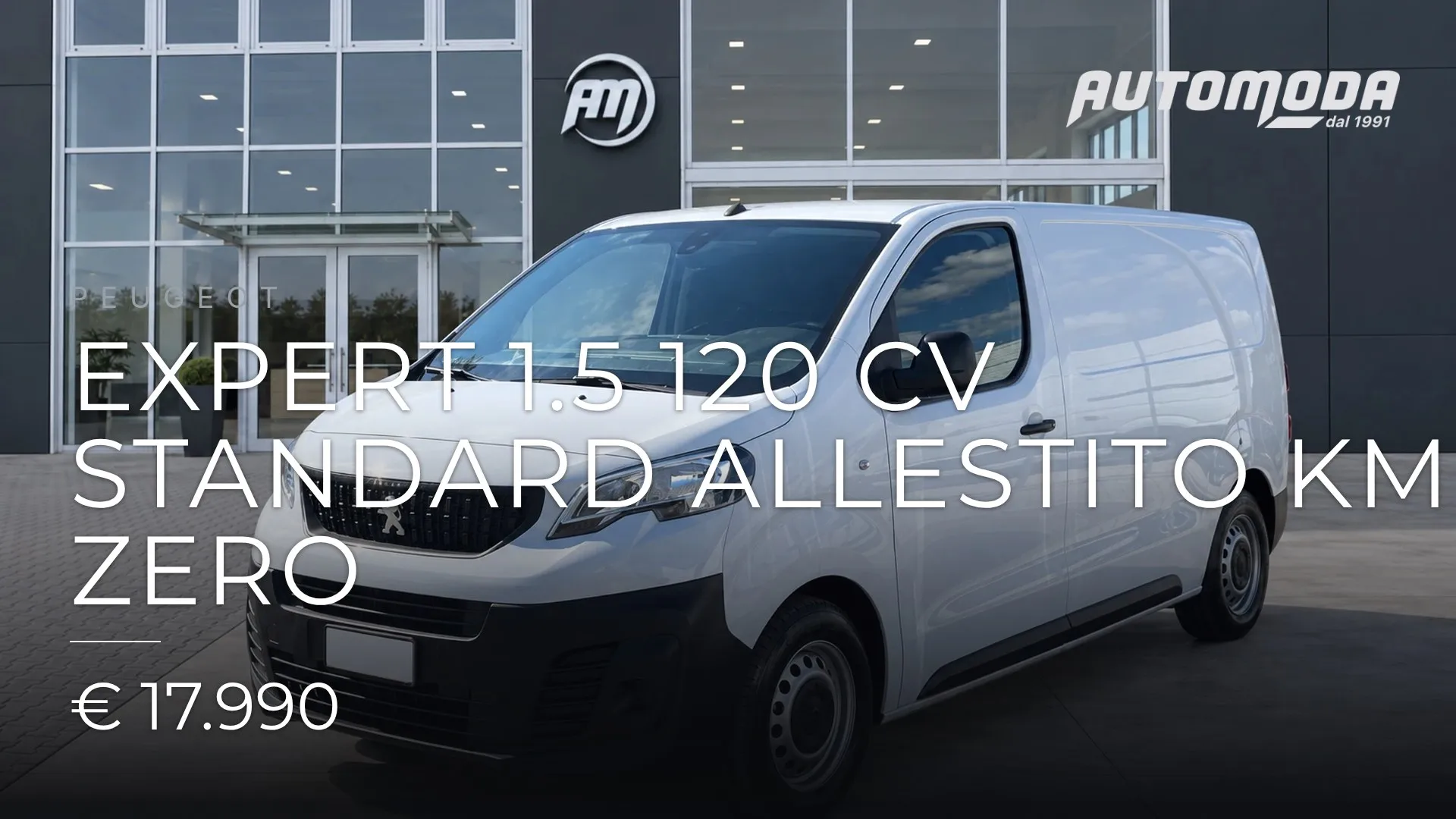 PEUGEOT Expert 1.5 120 CV STANDARD ALLESTITO KM ZERO 2024