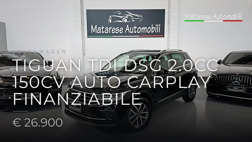 Volkswagen Tiguan TDI DSG 2.0cc 150cv Auto CarPlay Finanziabile 2024