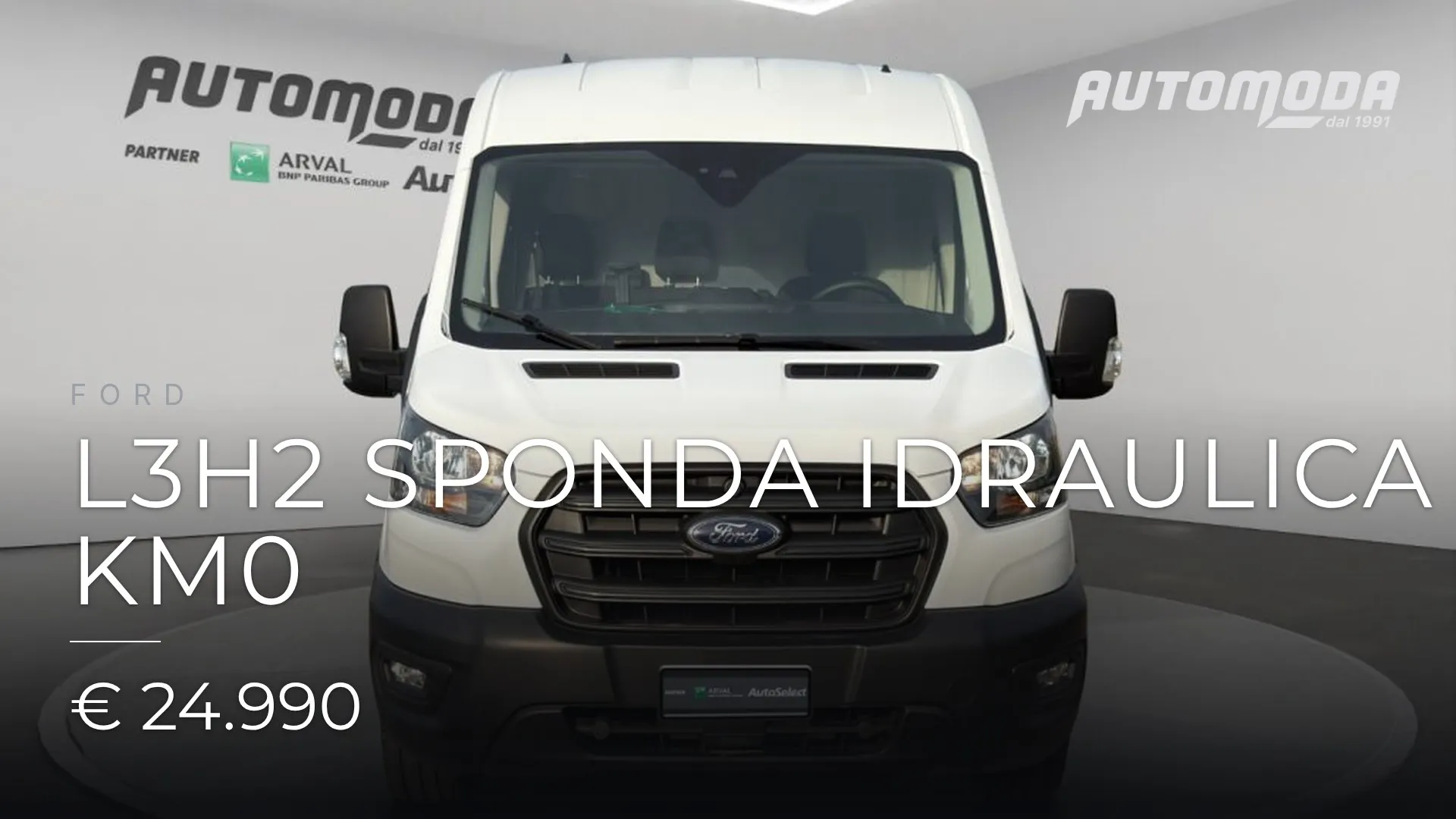 FORD L3H2 SPONDA IDRAULICA km0 2025