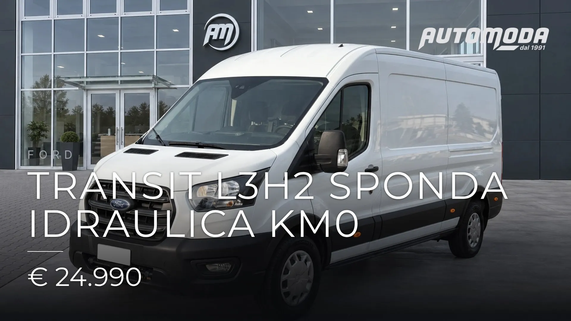 FORD Transit L3H2 SPONDA IDRAULICA km0 2025