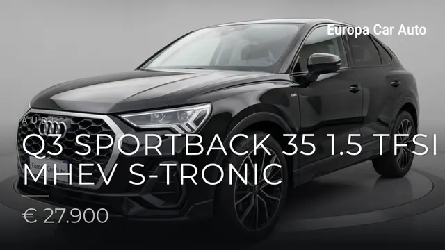 Audi Q3 Sportback 35 1.5 tfsi mhev s-tronic 2022