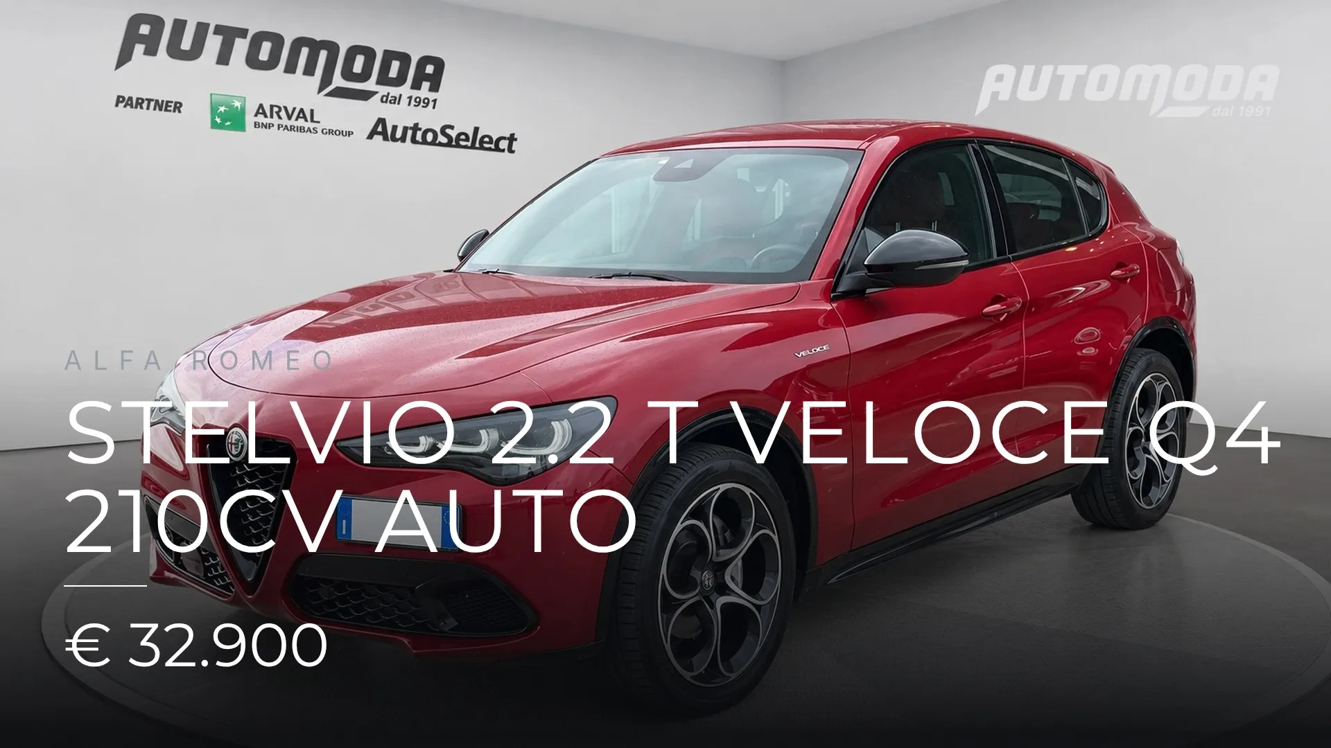 Alfa Romeo Stelvio 2.2 t Veloce Q4 210cv auto 2023