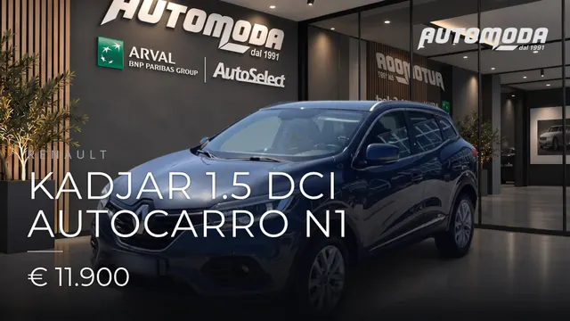 Renault Kadjar 1.5 DCI AUTOCARRO N1 2020